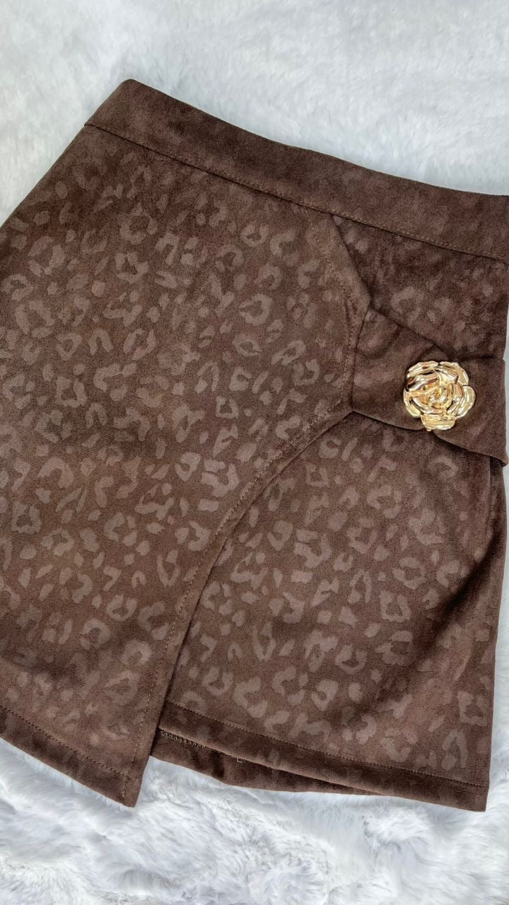 Jupe Marron – Élégance Naturelle 🤎