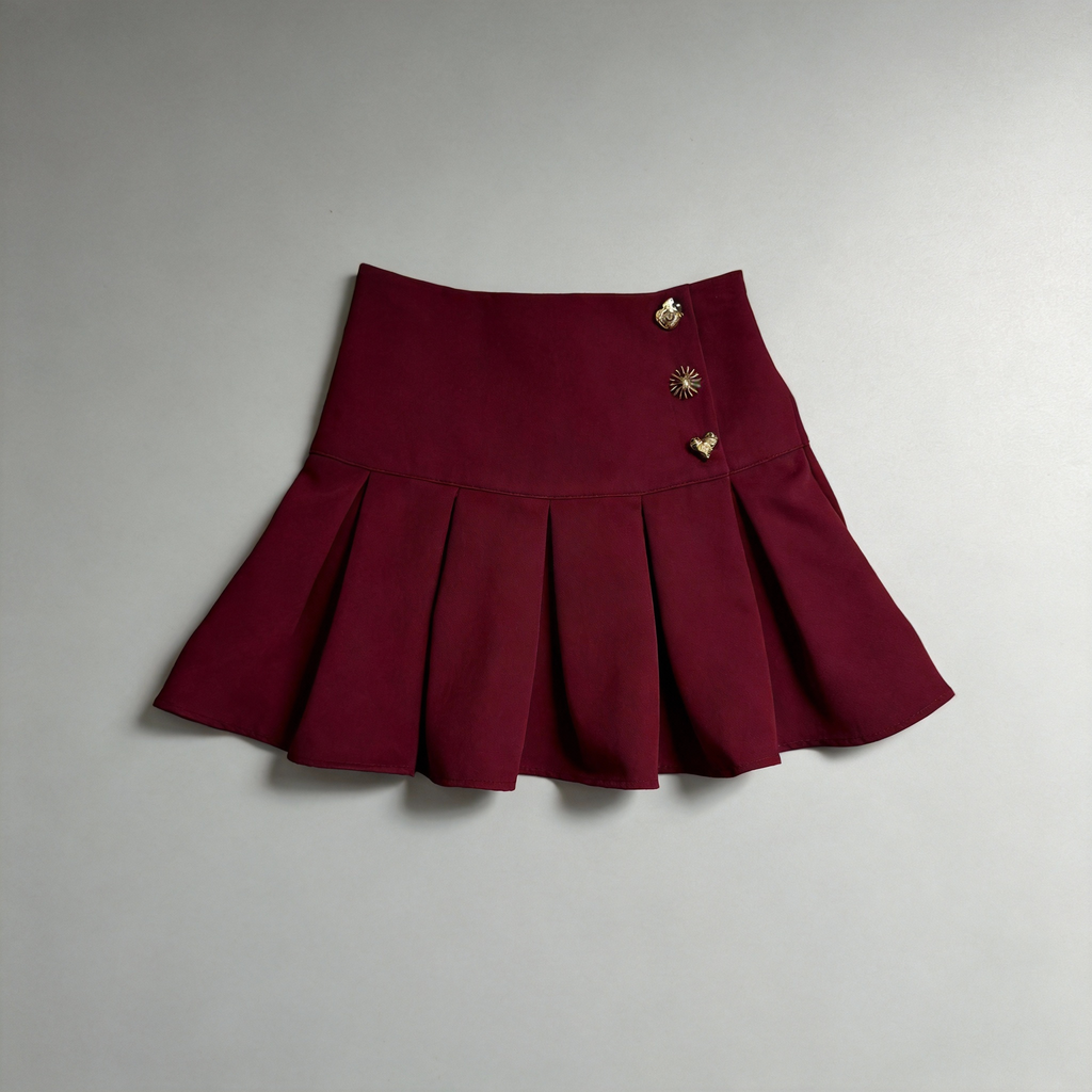 Jupe Bordeaux – Élégance & Confort ✨